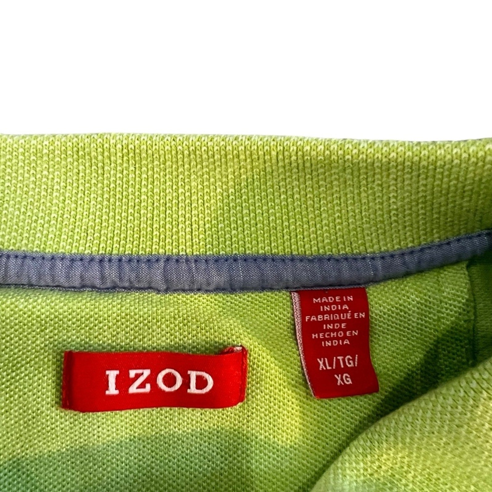 Men's XL Lime Green Polo