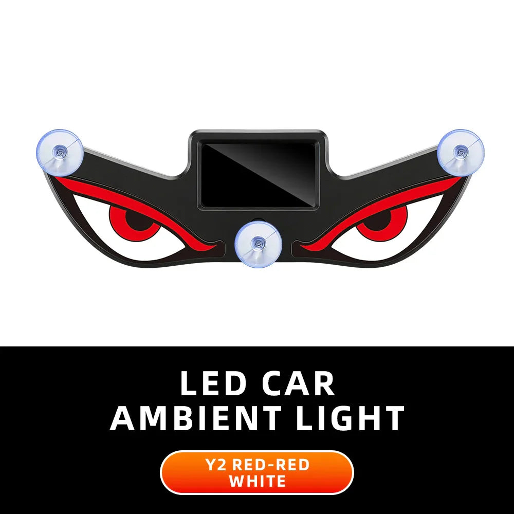 Solar-Powered Neon Eye Light