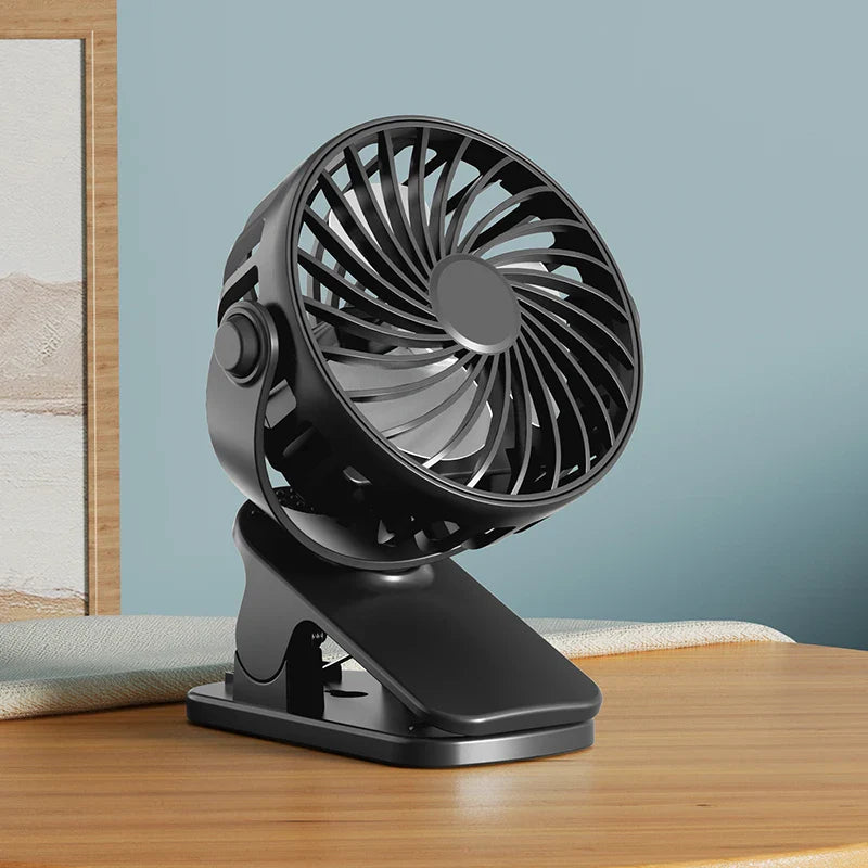 Rechargeable Camping Clip Fan