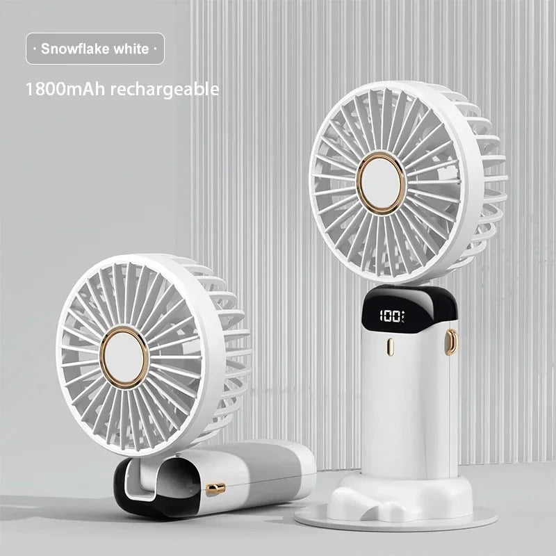 USB Rechargeable Mini Handheld Fan