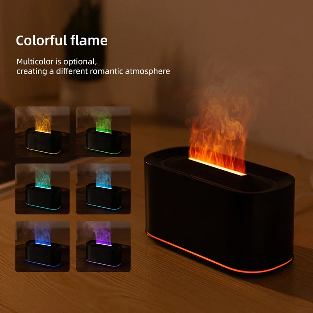 Flame Effect Aromatherapy Diffuser