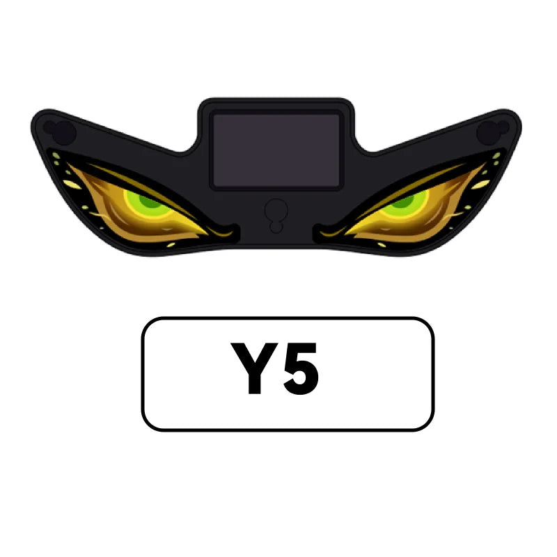 Solar-Powered Neon Eye Light