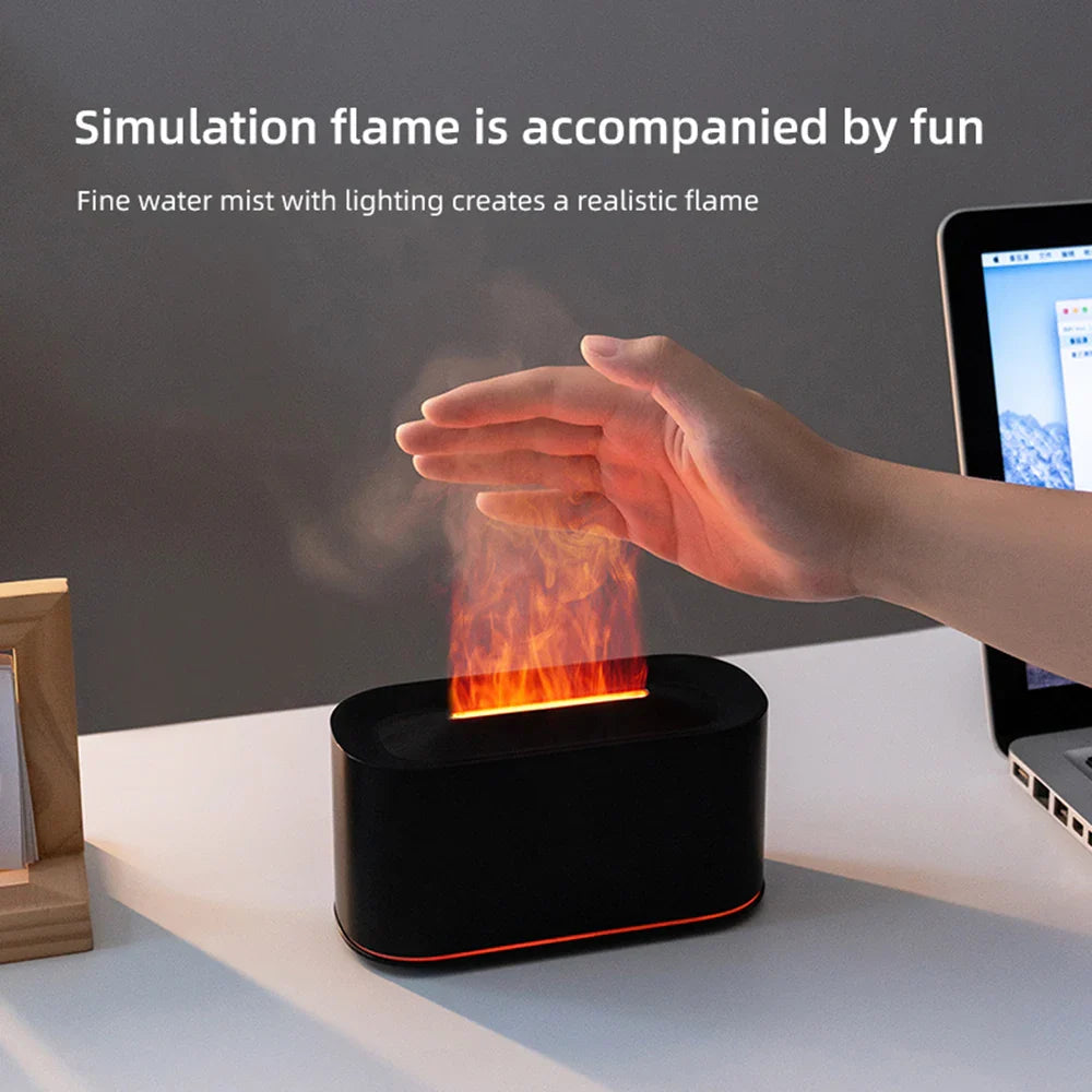 Flame Effect Aromatherapy Diffuser